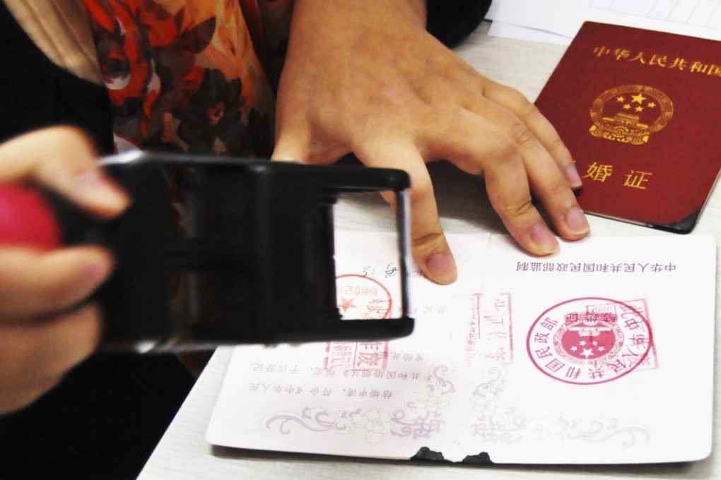 A court in eastern China has ruled that clashing couples must “cool off” for three months before they can legally call time on their marriage. Photo: Imaginechina/Corbis