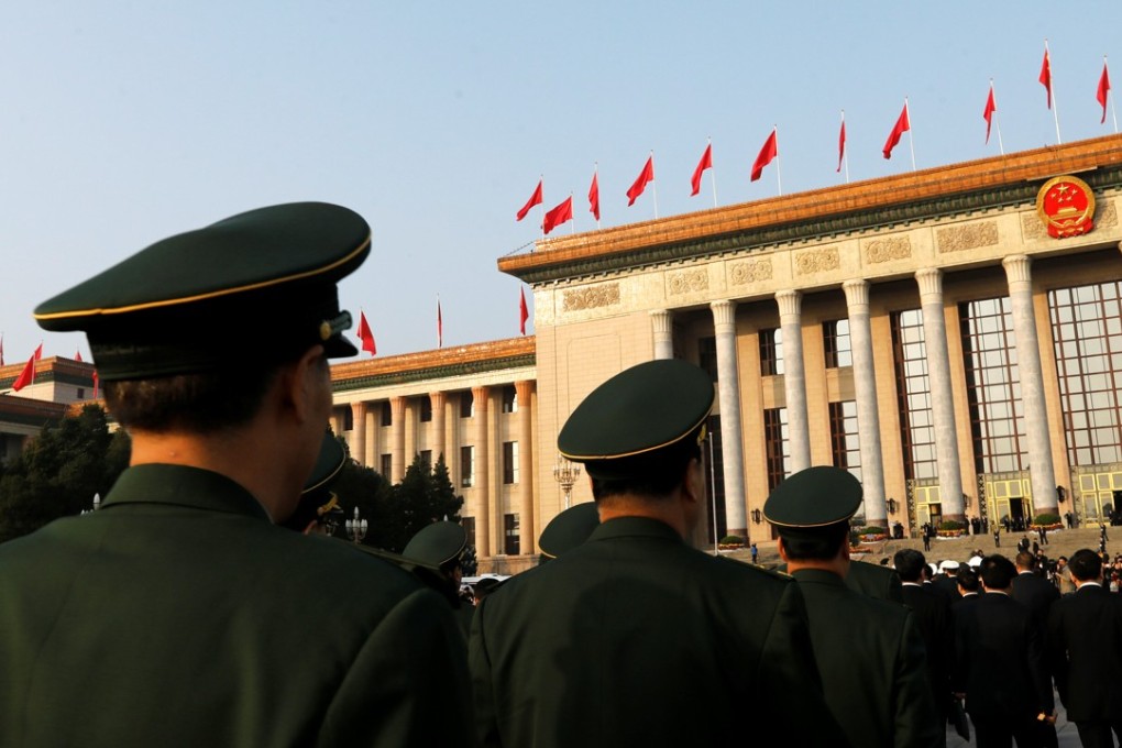China’s military will be overseen by a smaller Central Military Commission overseeing its day-to-day operations. Photo: Reuters