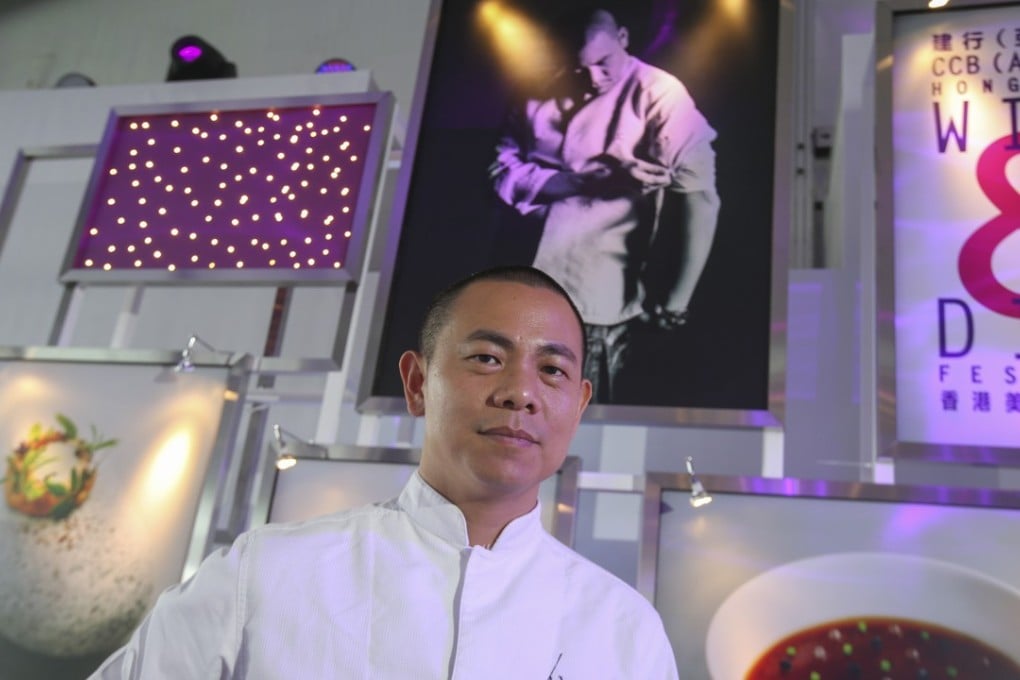 André Chiang will serve guests at Hong Kong’s Wine&Dine Festival his signature dish Memory. He says closing his Singapore restaurant was “a personal decision”. Photo: David Wong