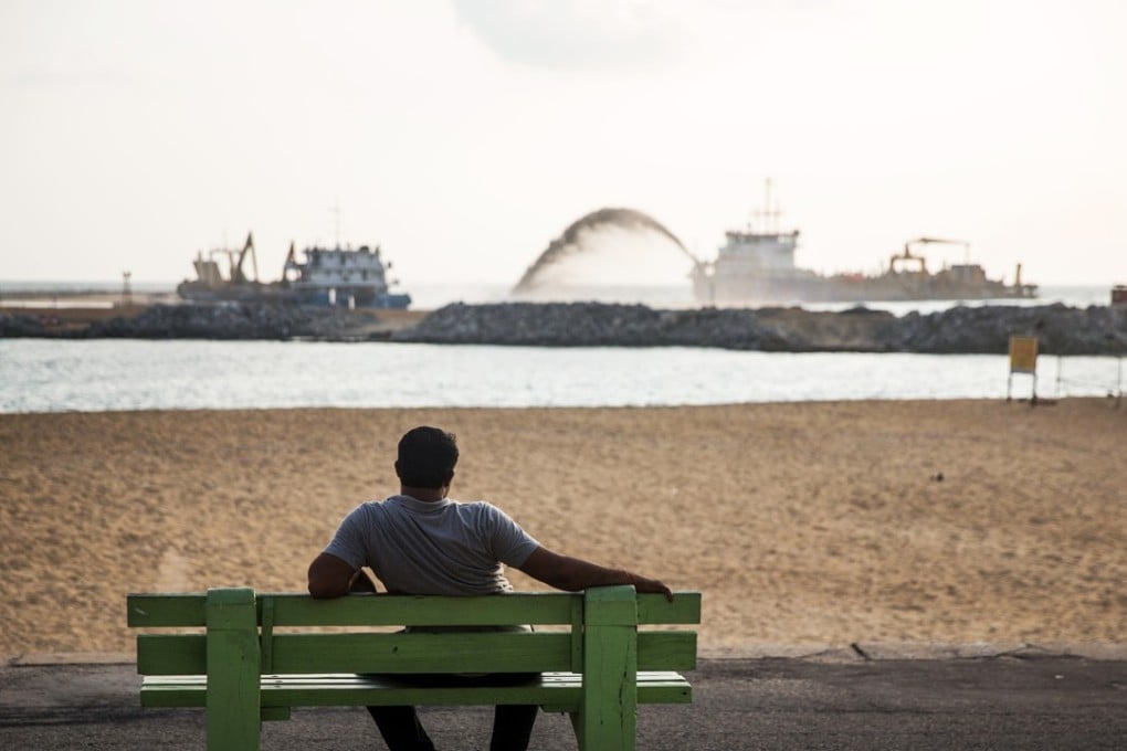 China is financing the US$1.4 billion Colombo Port City project in Sri Lanka’s capital. Photo: Bloomberg