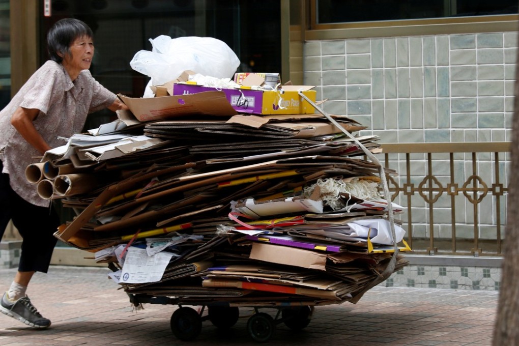 At the last count, 19.7 per cent of Hong Kong’s population was in poverty. Photo: Bobby Yip