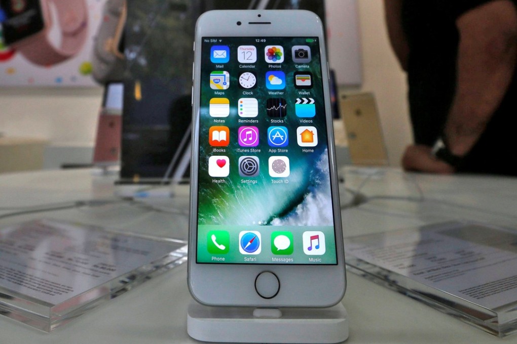 Apple is the first to pack the technology allowing for a three-dimensional scan into a hand-held phone. Photo: Reuters