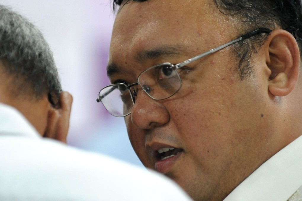 Harry Roque represented the families of murdered reporters. Photo: AFP