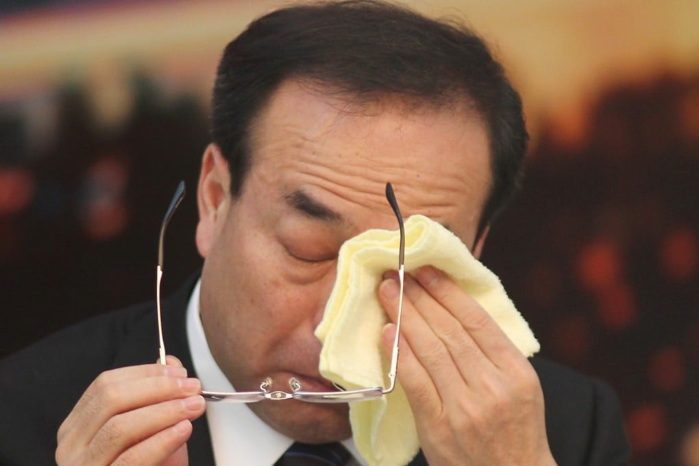 Sun Zhengcai, the disgraced former party secretary of Chongqing has been labelled a “careerist politician” and a “conspirator” by the Communist Party’s anti-graft agency. Photo: Simon Song