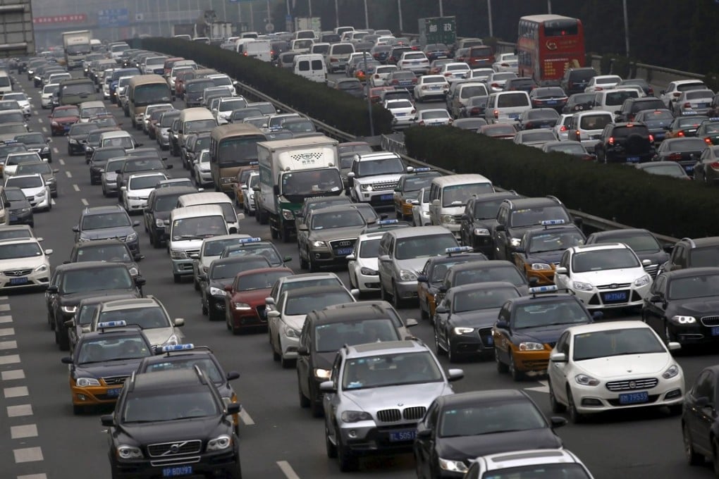 The Chinese central government expects factory output to hit 30 million cars by 2020 and 35 million by 2025. Photo: Reuters