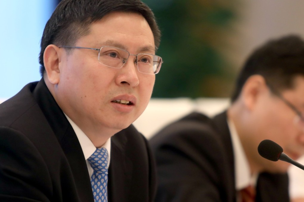 Song Ruan said he hoped journalists would ‘have objective and comprehensive coverage’ of the outcomes of the congress. Photo: Sam Tsang