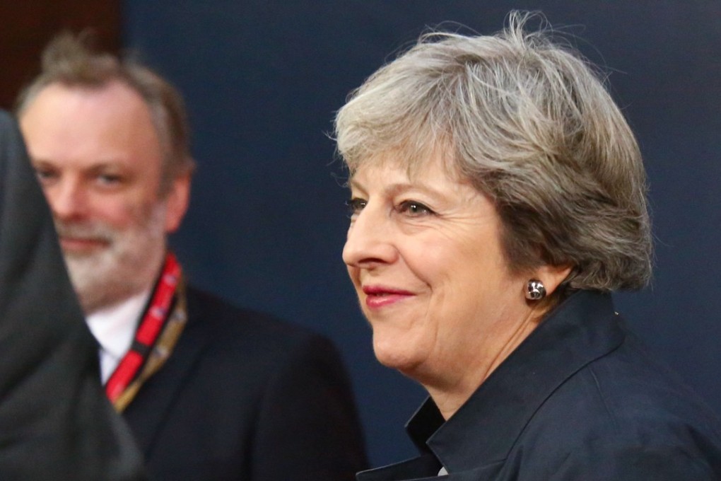 Britain's Prime minister Theresa May at a summit in Brussel to press EU leaders for a Brexit deal she can “defend” at home. Photo: AFP