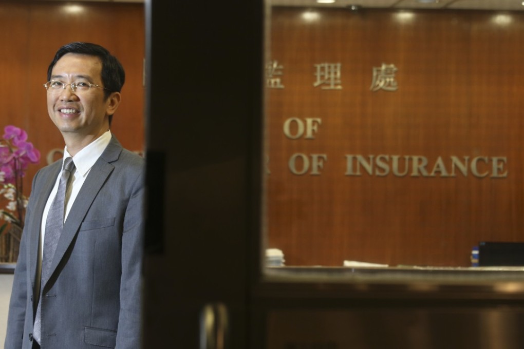 Insurance Authority chief executive John Leung Chi-yan. Photo: David Wong