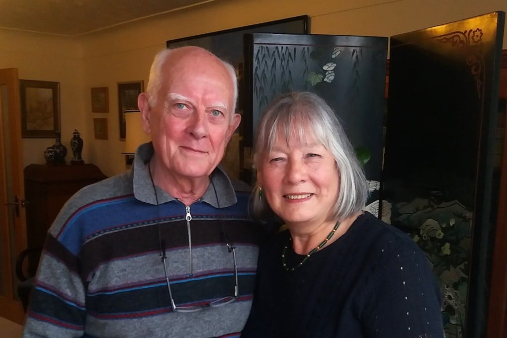 Charles and Yvonne Foley at their home in Chester, Britain. Picture: Stuart Heaver