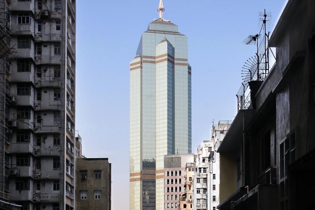 At 73 storeys, The Center is the tallest building in Li Ka-shing’s property portfolio, and the fifth tallest tower in Hong Kong. Photo: Martin Chan