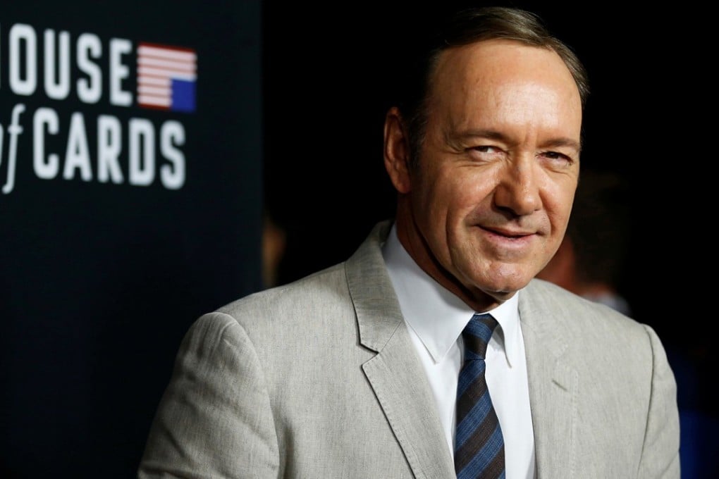 Kevin Spacey poses at the premiere for the second season of the television series House of Cards at the Directors Guild of America in Los Angeles, February, 2014. Photo: Reuters