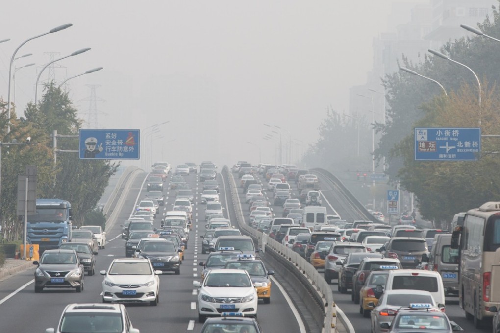China’s government pledged in 2014 to wage a war on pollution after decades of rapid economic growth caused massive environmental degradation. Photo: EPA