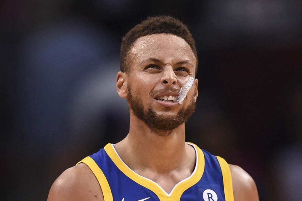 Stephen Curry of the Golden State Warriors has no idea why he was mentioned in a Republican tax proposal. Photo: TNS