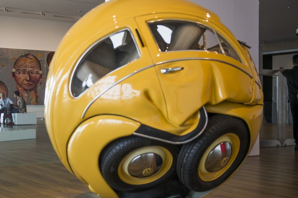 Art on display at the Museum of Modern and Contemporary Art in Nusantara (Museum MACAN) in Jakarta. Photo: AFP