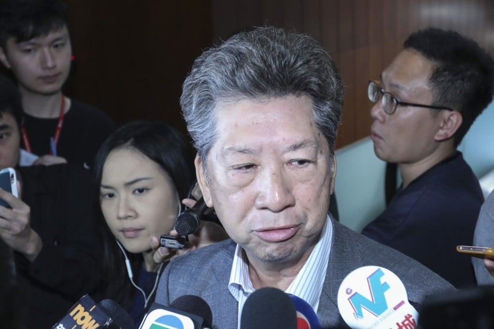 Executive Council member Ronny Tong Ka-wah doubts the local version of the law will be passed before 2019. Photo: Edward Wong