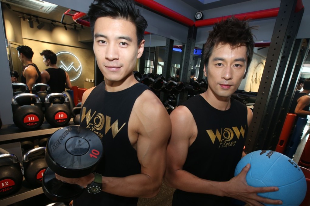 Part-time models Karl Cheung and Avis Chan trained regularly for the race. Photo: David Wong