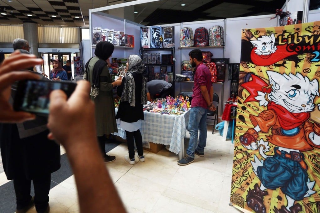 Libya’s Comic Con in Tripoli on November 2, 2017. Photo: AFP