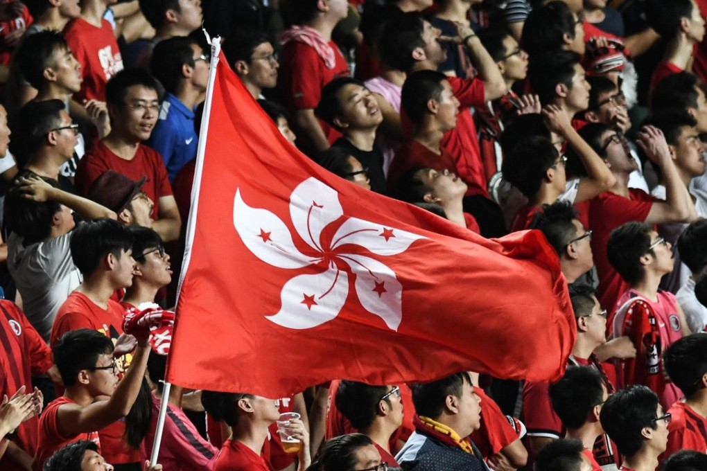 Hong Kong football fans have booed the national anthem in recent years. Photo: AFP
