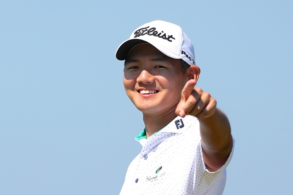 Jason Hak is all smiles at the Clearwater Bay Open. Photos: PGA Tour China