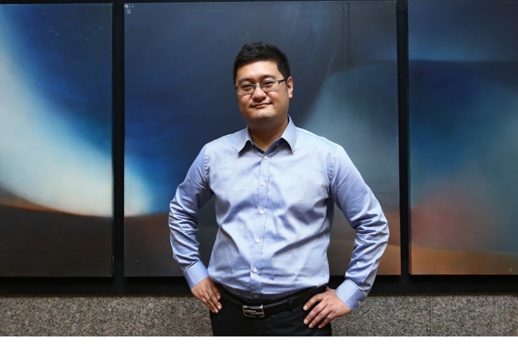 Polaris chief executive Zheng Yudong believes the company has a unique position in the market as a business-to-business robo-advisory solutions provider. Photo: Jonathan Wong