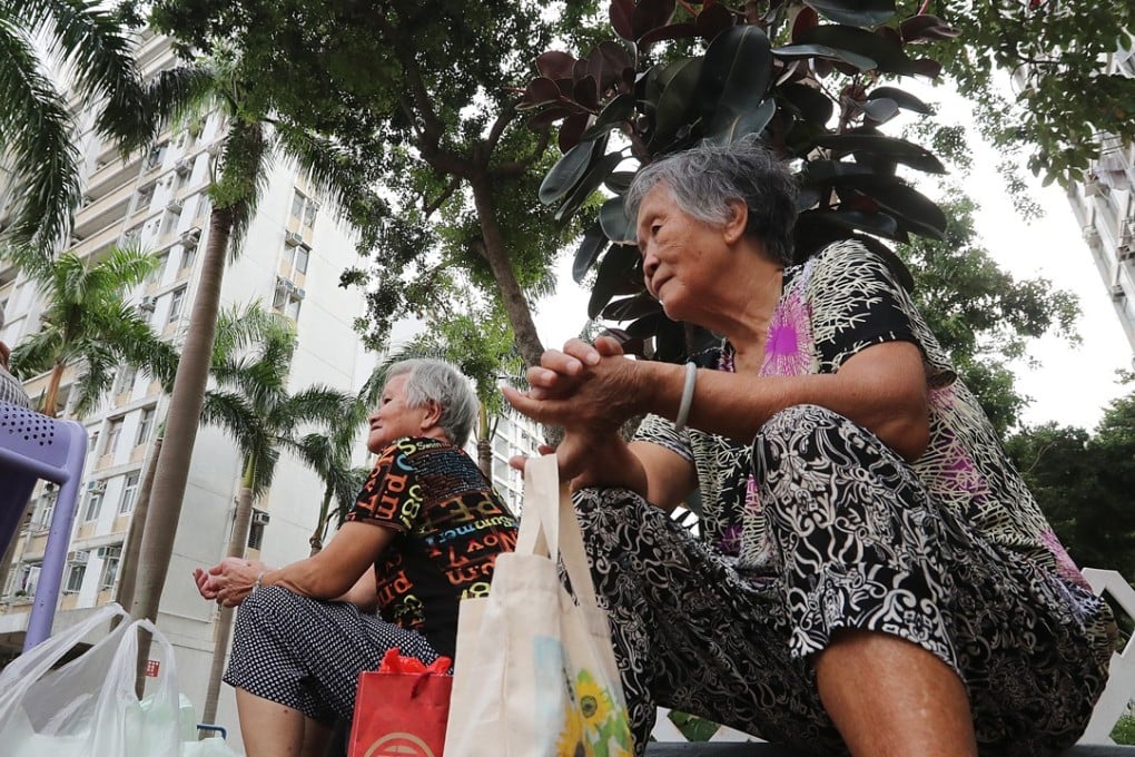 By 2050, one in seven Hongkongers will be aged 80 or above. Photo: Edward Wong