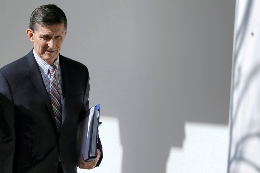 Michael Flynn served 24 days as Trump’s national security adviser but was fired. File photo: Reuters