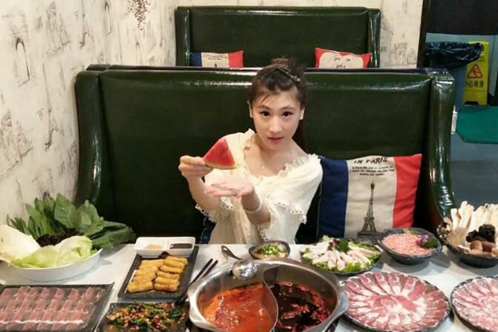 Petite Hu Tongtong is an eating machine and an internet celebrity. Photo: Handout