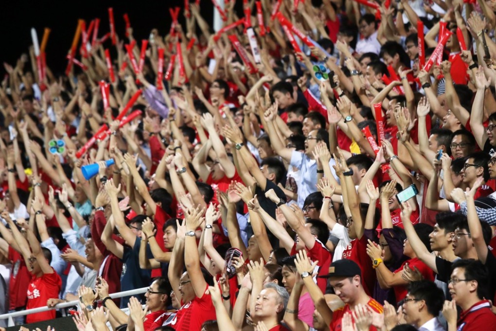 The new anthem law is seen as targeting Hong Kong soccer fans, who routinely boo March of the Volunteers when it is played before matches. Photo: Dickson Lee
