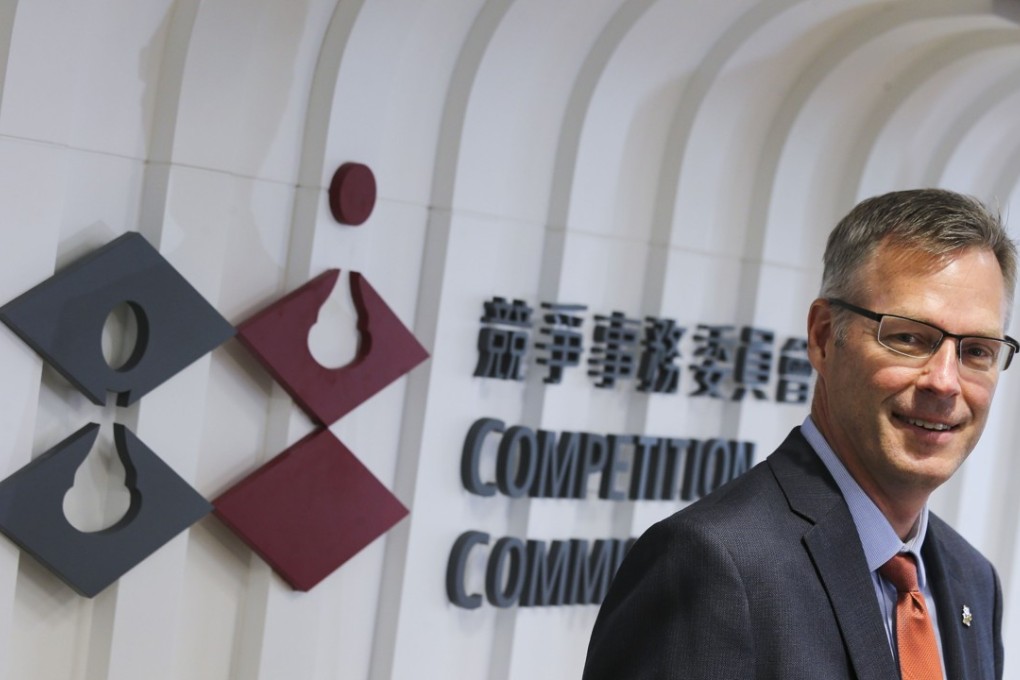 Competition Commission chief executive officer Brent Snyder was appointed to the post in September 2017. Photo: Dickson Lee
