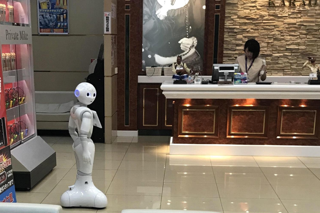 A robot at work in Osaka, Japan. Photo: Everett Rosenfeld/CNBC