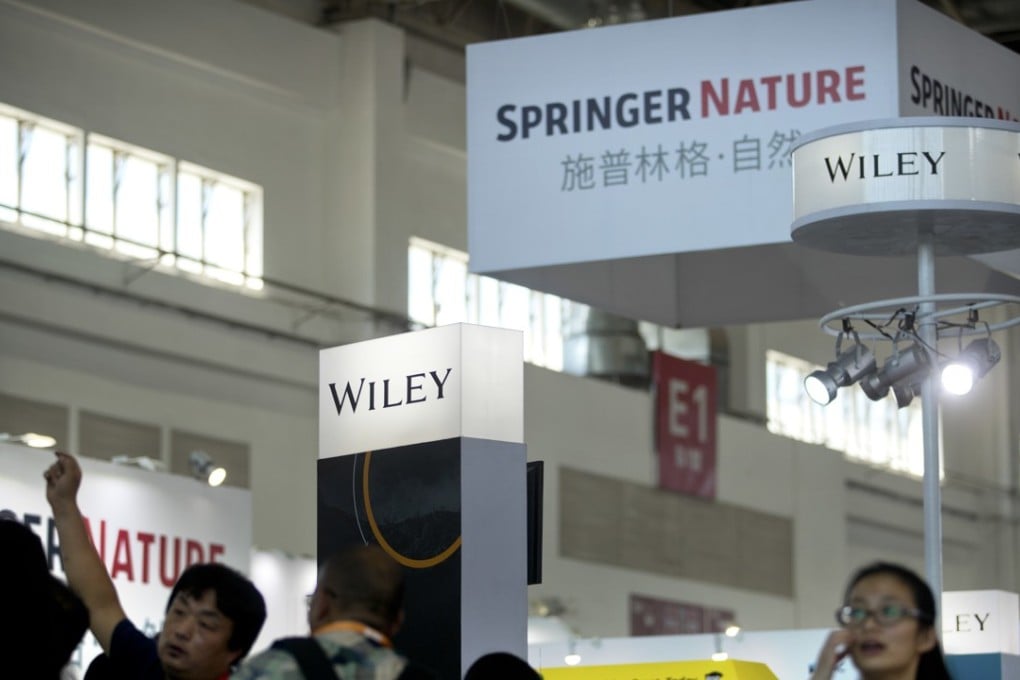 China issued a fresh warning on Wednesday saying all imported publications must accord with local laws. The move came a week after Springer Nature said it had pulled access to some of its articles in China to avoid all of its content being blocked. Photo: AP