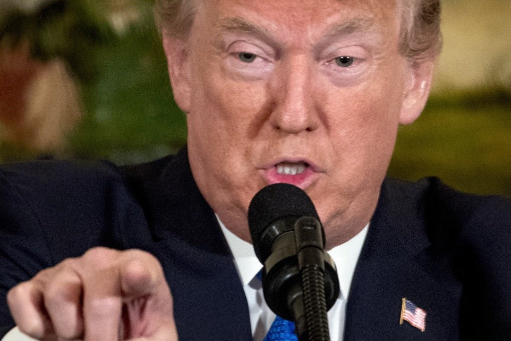 US President Donald Trump lashed out Monday at the trade relationship with Japan, saying that the close ally had been ‘winning’ for decades at the expense of the United States. Photo: AP