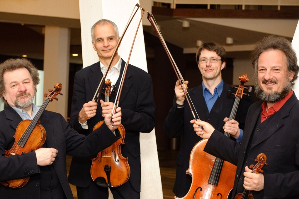 The Philharmonia Quartet Berlin. Photo: Stephan Roehl