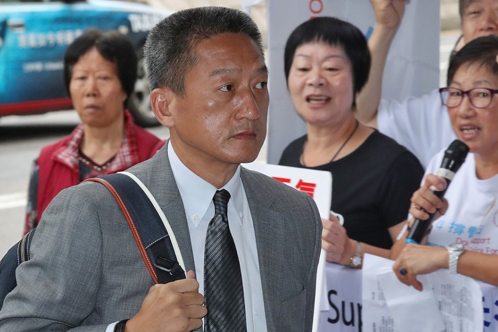 Frankly Chu denied one count of assault occasioning actual bodily harm. Photo: K.Y. Cheng