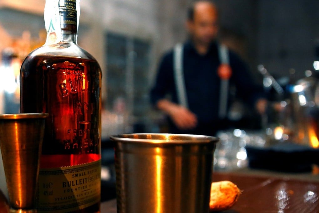 A bottle of Bulleit bourbon whiskey. Photo: Reuters