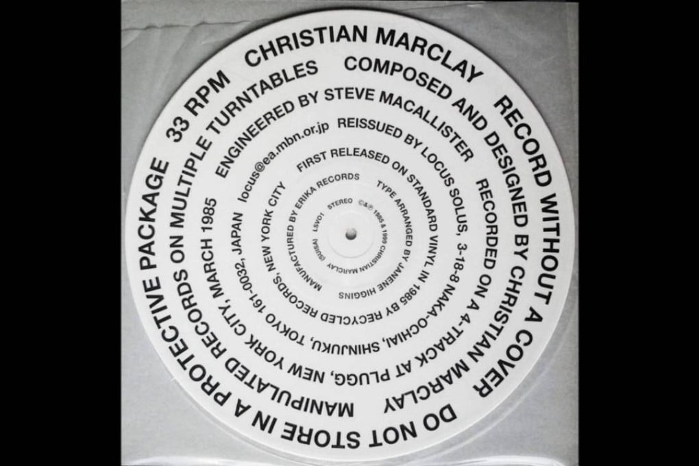 Record Without a Cover, one of Christian Marclay’s earliest projects.