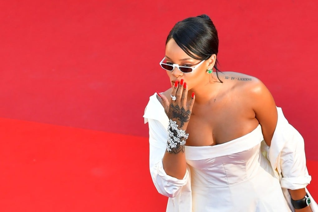 The Dictator Rihanna s see through shoes sheep inspired jackets where to find them in Hong Kong South China Morning Post