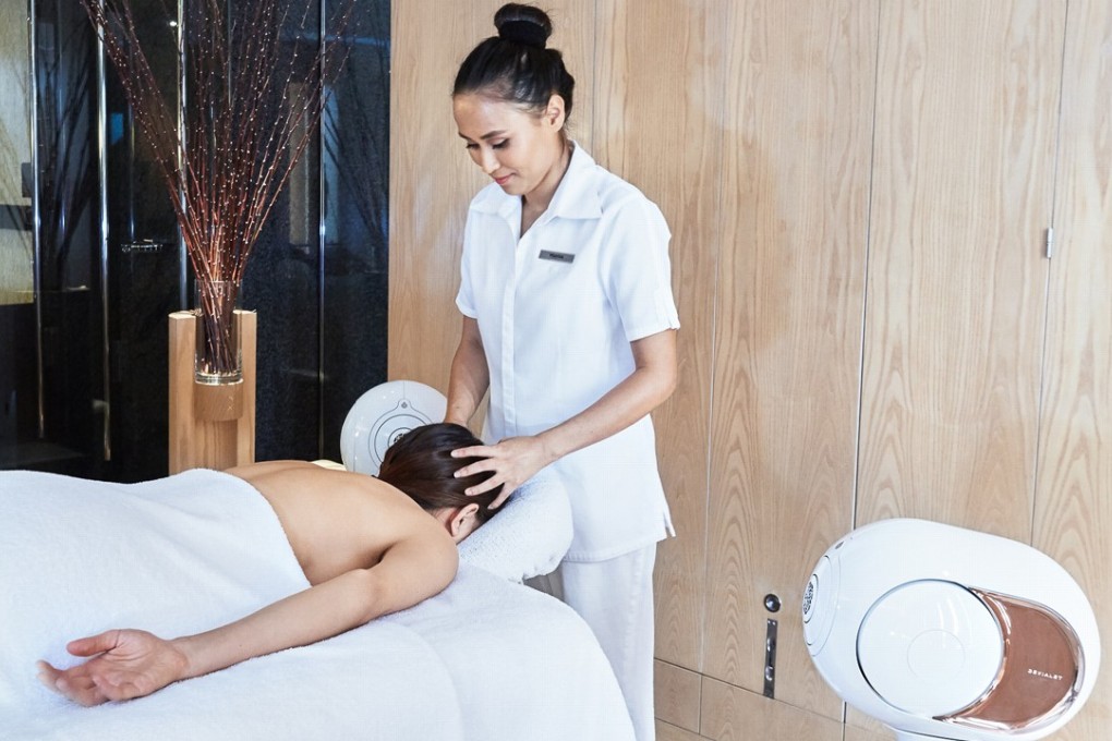 At the Plateau Spa in the Grand Hyatt, you are transported on a ‘Voyage des Sens’ experience.