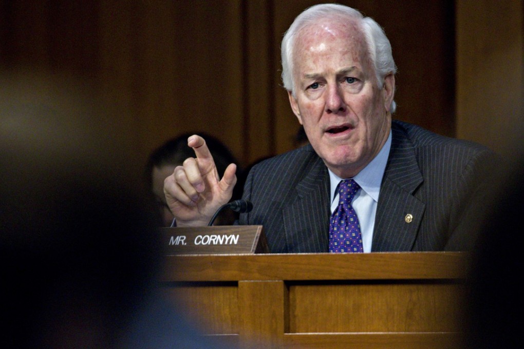 US Senator John Cornyn has introduced a bill that would expand the review scope of the Committee on Foreign Investment in the United States. Photo: Bloomberg