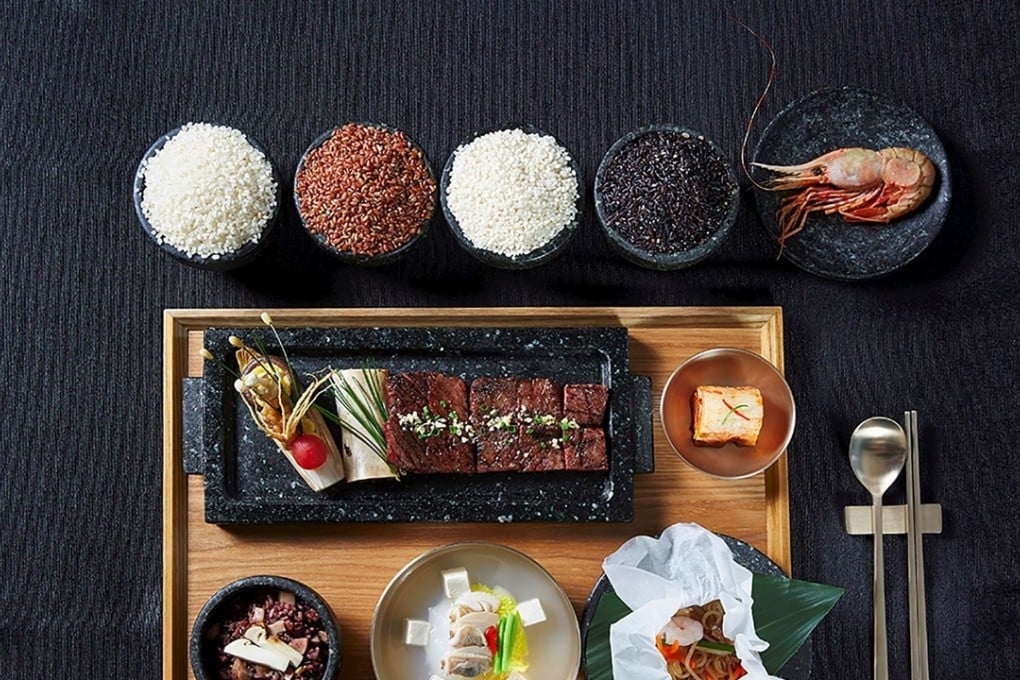 A diplomatically tricky shrimp was on the menu for Donald Trump at his state banquet in Seoul. Photo: AFP