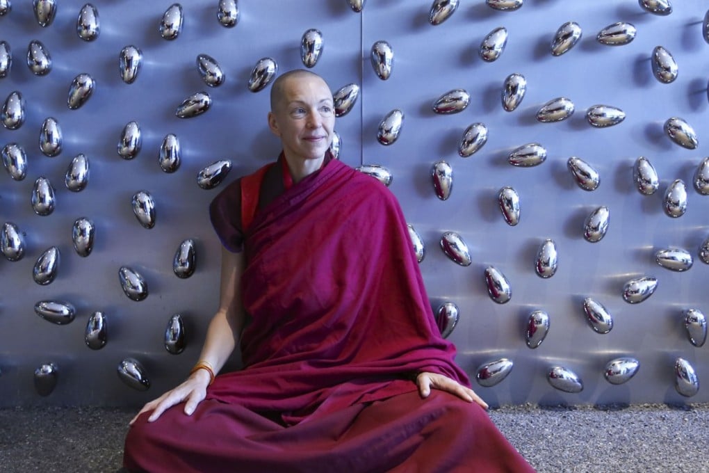 Buddhist nun Emma Slade at the Ovolo Southside, in Wong Chuk Hang. Picture: Jonathan Wong