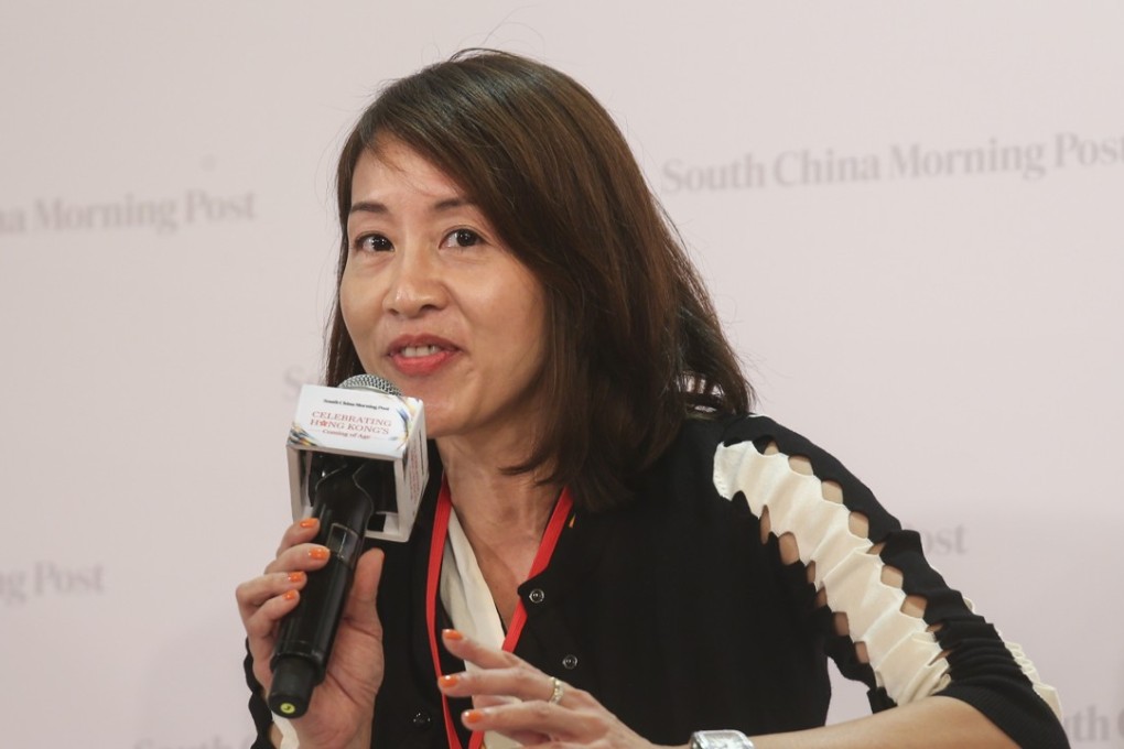 Cindy Chow Lok Mei-ki, executive director of Alibaba Hong Kong Entrepreneurs Fund, says grouping start-ups together tends to create an atmosphere of excitement and creativity. Photo: K. Y. Cheng