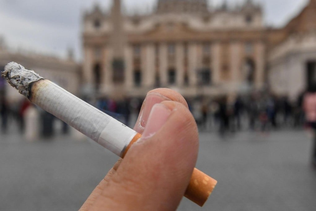 Cigarette sales bring in an estimated €10 million a year to the Vatican. Photo: EPA