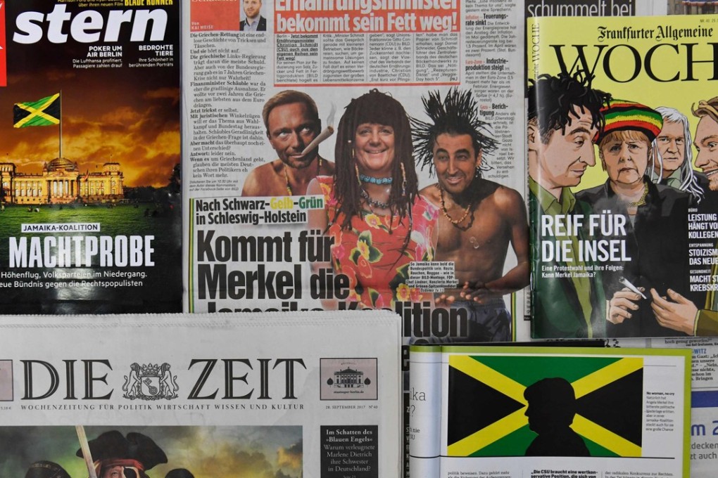 Media coverage has focused on the so-called Jamaica coalition. Photo: AFP