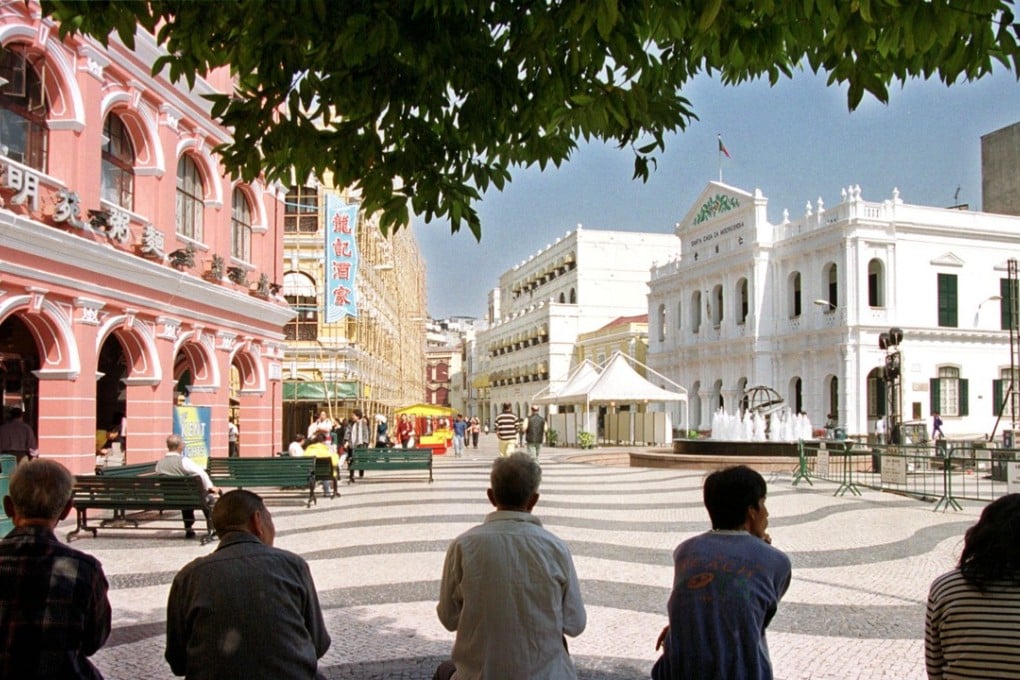 Macau’s Largo do Senado . Picture: AP