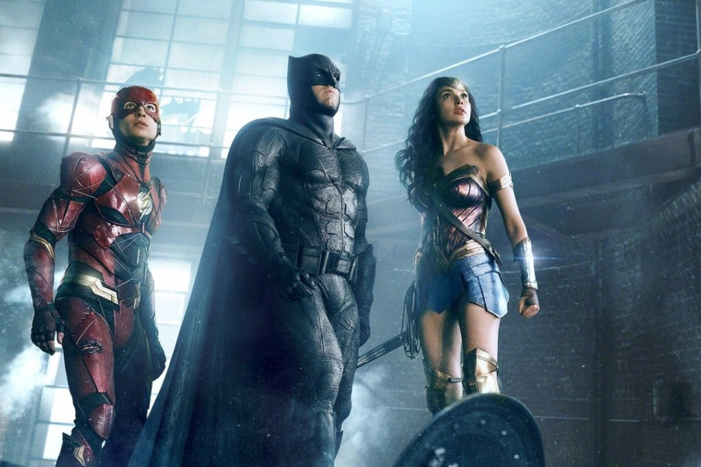 (From left) The Flash (Ezra Miller), Batman (Ben Affleck) and Wonder Woman (Gal Gadot) hit the big screen in Justice League on November 17 in the US – will that make 2017 an even better year for superhero fans? Photo: Warner Bros. Pictures