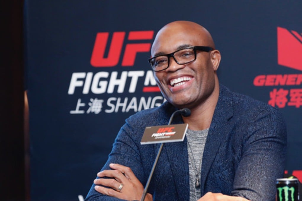 Brazilian UFC star Anderson Silva is out of the Shanghai Fight Night. Photo: UFC Fight Night Shanghai