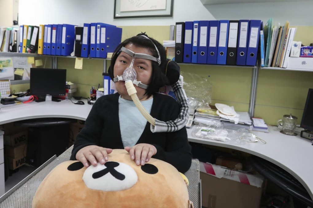 Josy Chow started receiving support from Operation Santa Claus at the age of eight. Photo: Jonathan Wong