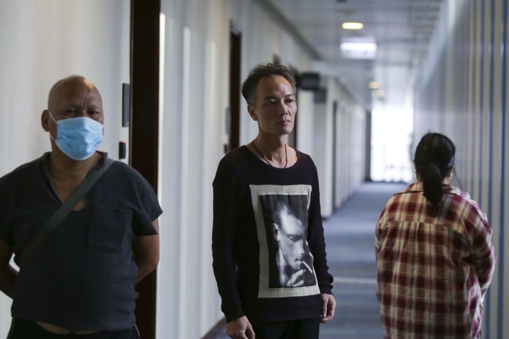 Chor Ping-kay (centre) at the Legislative Council to discuss the CSSA shortcomings. Photo: Xiaomei Chen