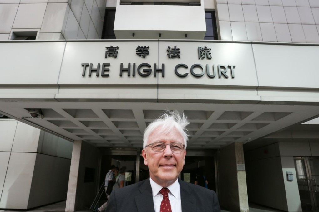 Grenville Cross, former director of public prosecutions. Photo: Jonathan Wong